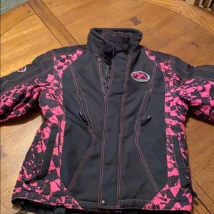 Ladies Marshall racing snowmobile jacket